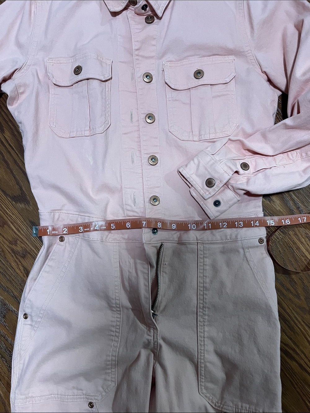 Duluth Trading Co Pink Women's Utility Jumpsuit coveralls xs like new - Picture 3 of 9